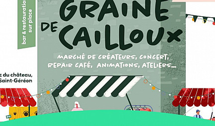 Graine de Cailloux - Changement de lieu pour ce WE !